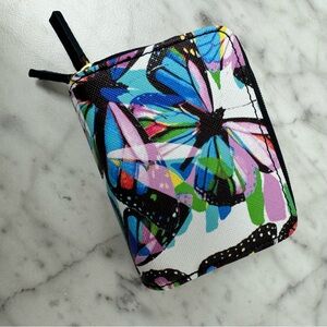 Buxton Women's Butterfly Multi Card Accordion ID Wallet